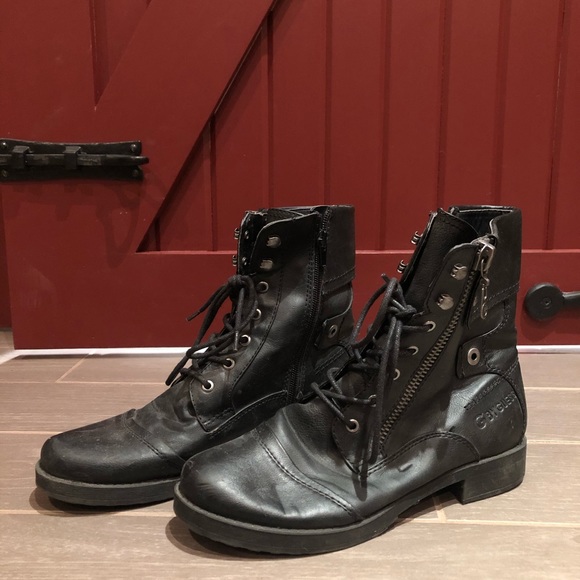 Used combat boots - Picture 2 of 2